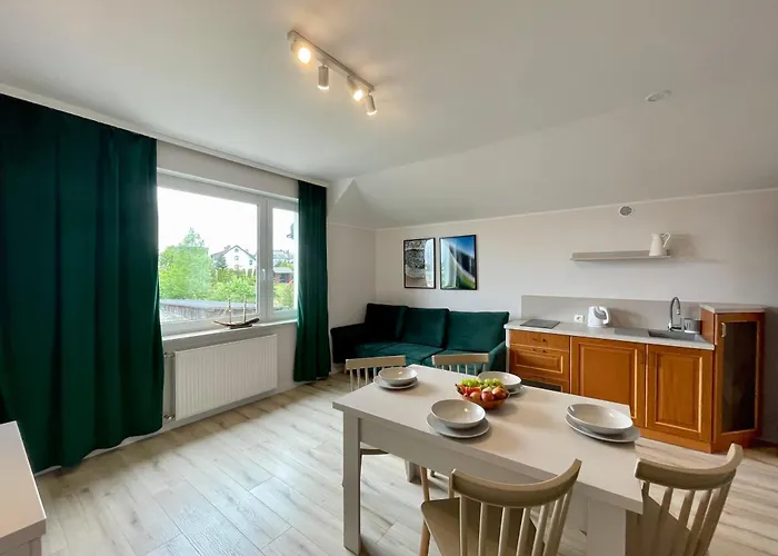 شقة Rudnik-apartamenty Z Basenem, Sauna I Bania Władysławowo